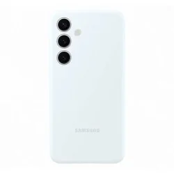 Cover Samsung S24 Silicone Case - White
